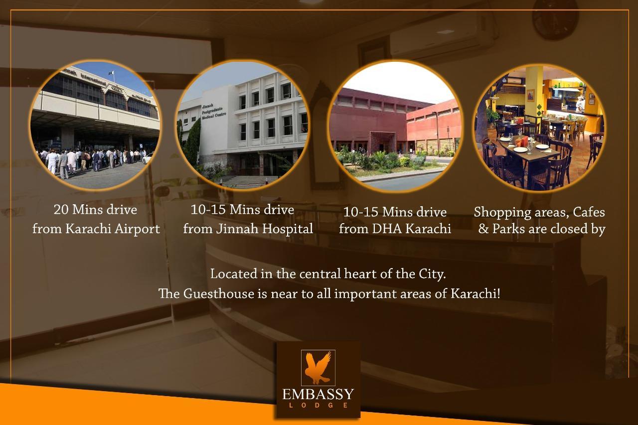 Embassy Lodge 卡拉奇 外观 照片